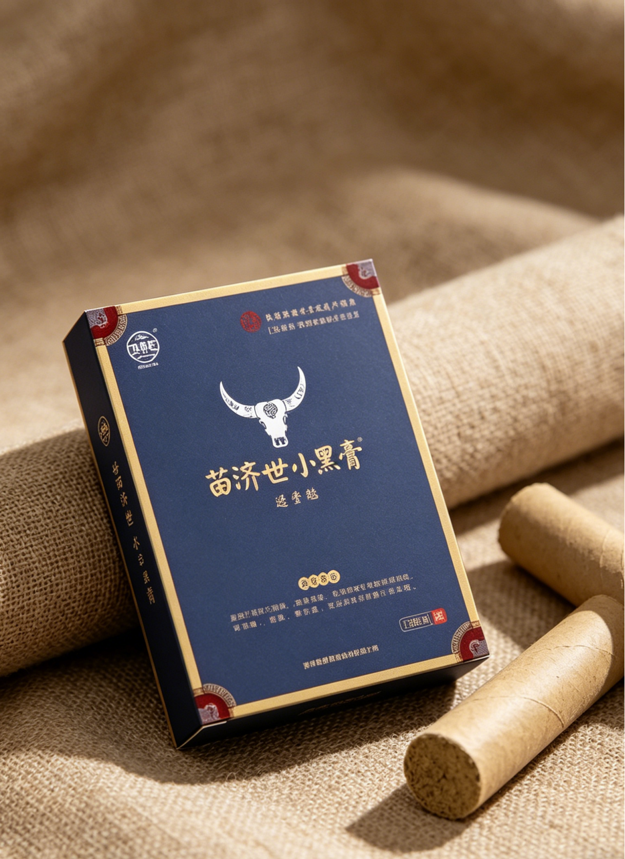 苗济世小黑膏